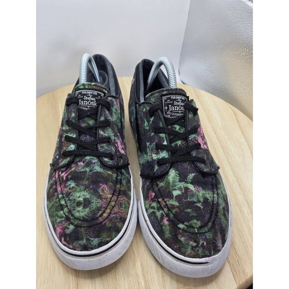 Nike SB Zoom Air Stefan Janoski Men 8.5 Digi Floral Palm Skate Shoes 705190-301 - Picture 4 of 9